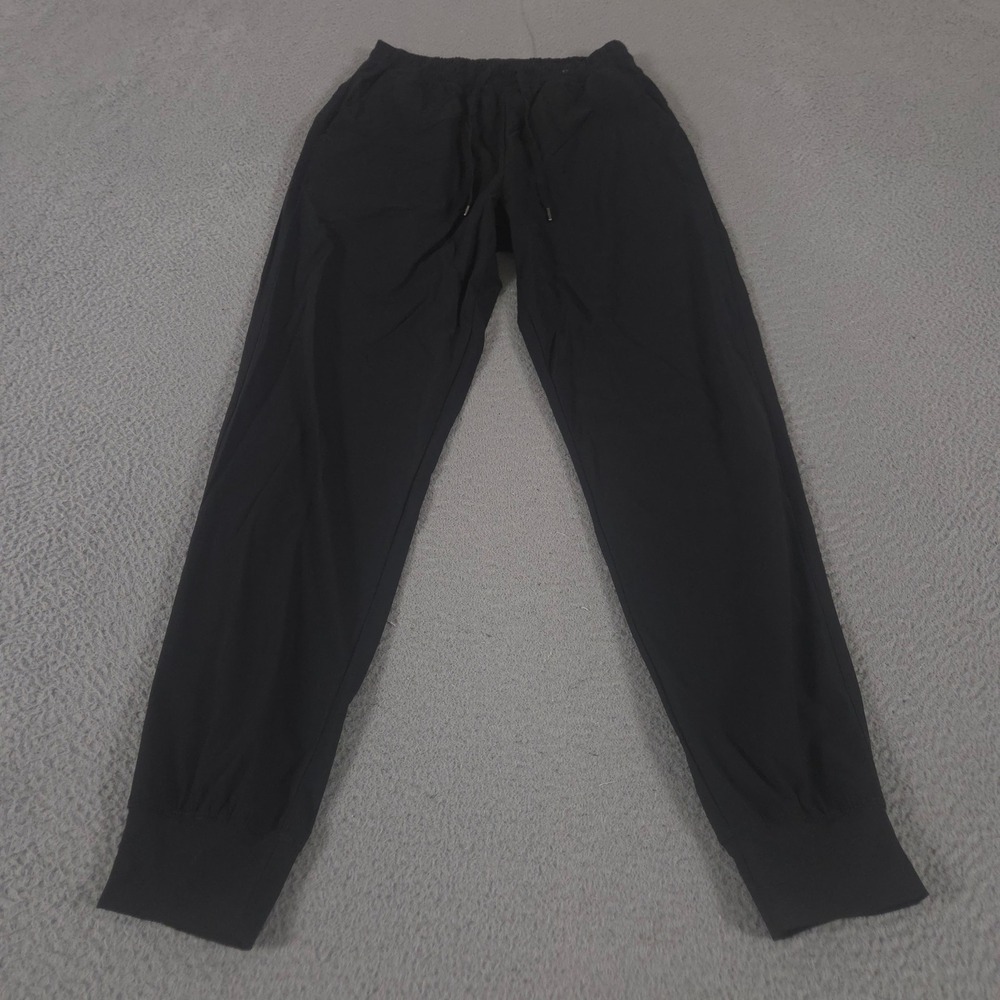 Old Navy Pants Womens Small Tall Black High-Waisted SleekTech Go-Dry Joggers